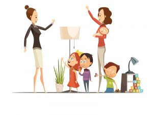 مجالسة الأطفال