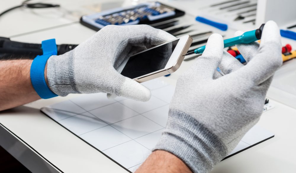 إصلاح الهاتف الذكي