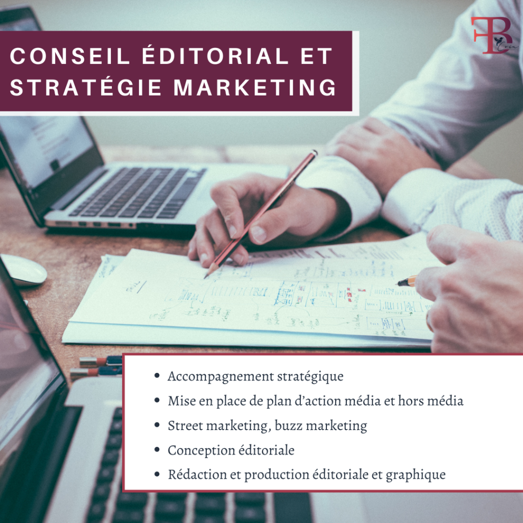 Conseil éditorial et stratégie marketing - portfolio - 0