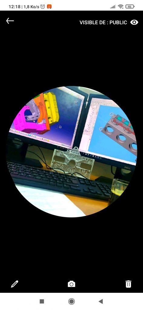 Je vais réaliser une piece automobile ou aéronautique en un jour