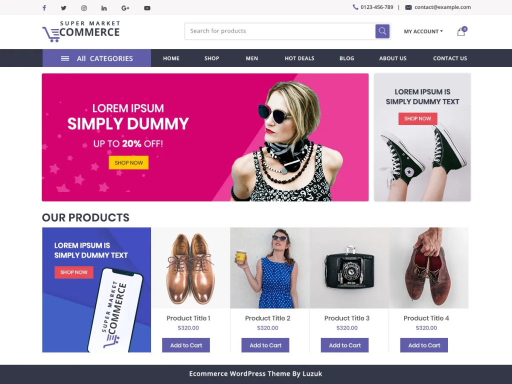 Création de sites e-commerce avec Wordpress - portfolio - 0