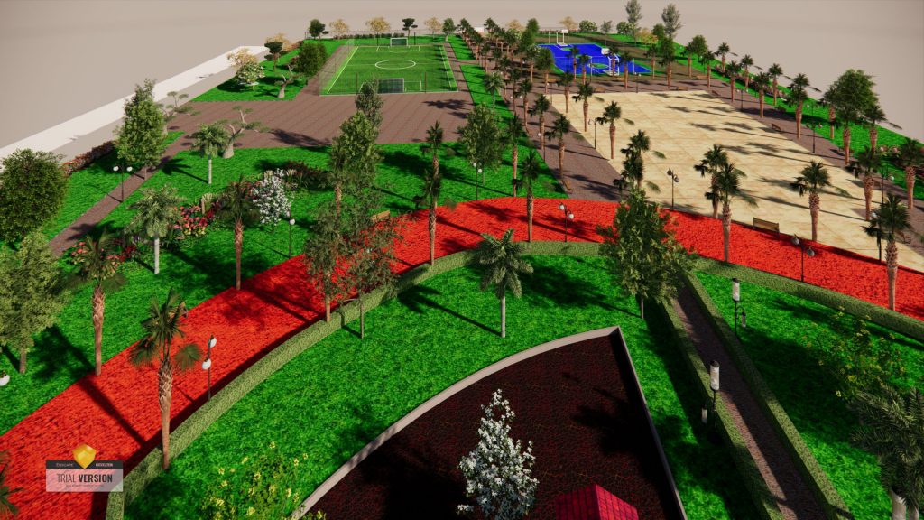 études agronomiques , conception et aménagement des espaces vert avec élaboration des plans techniques 2D et 3D.....`/ entretien et jardinage - portfolio - 0