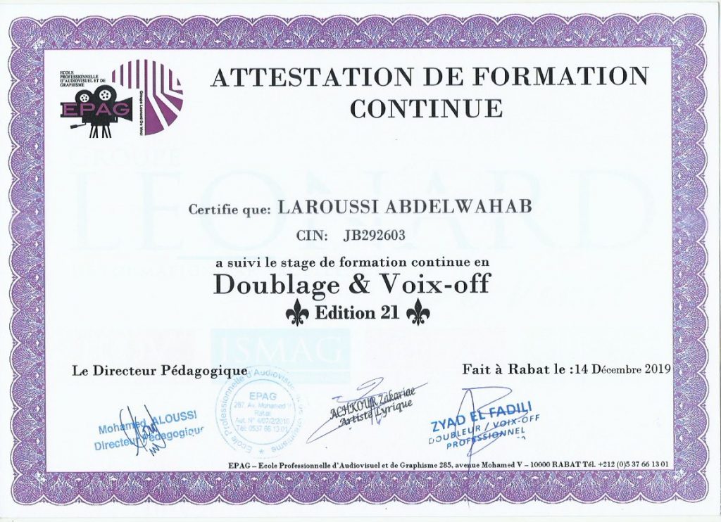 abdelwahab laroussi - portfolio - 1