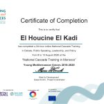 National Cascade Training in Morocco