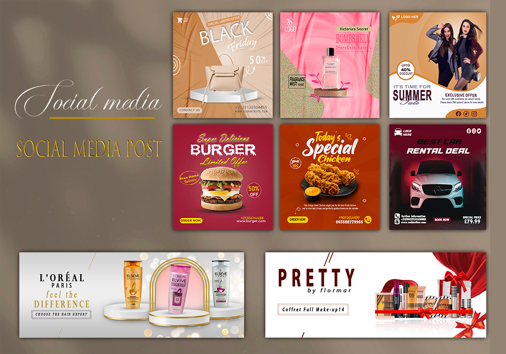 إنشاء جميع التصاميم الترويجية .الدعاية والإعلان - portfolio - 0