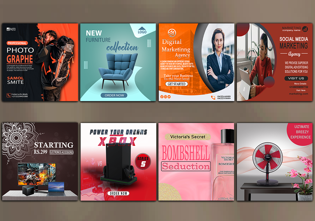 إنشاء جميع التصاميم الترويجية .الدعاية والإعلان - portfolio - 1