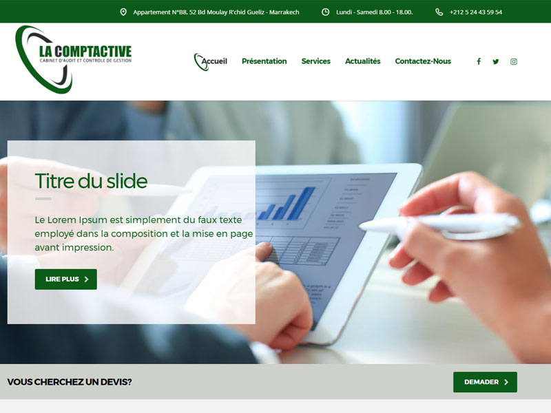 Je vais créer votre site web professionnel - portfolio - 1