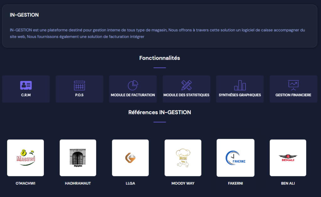 IN-SIDE TECHNOLOGIES MAROC - portfolio - 1