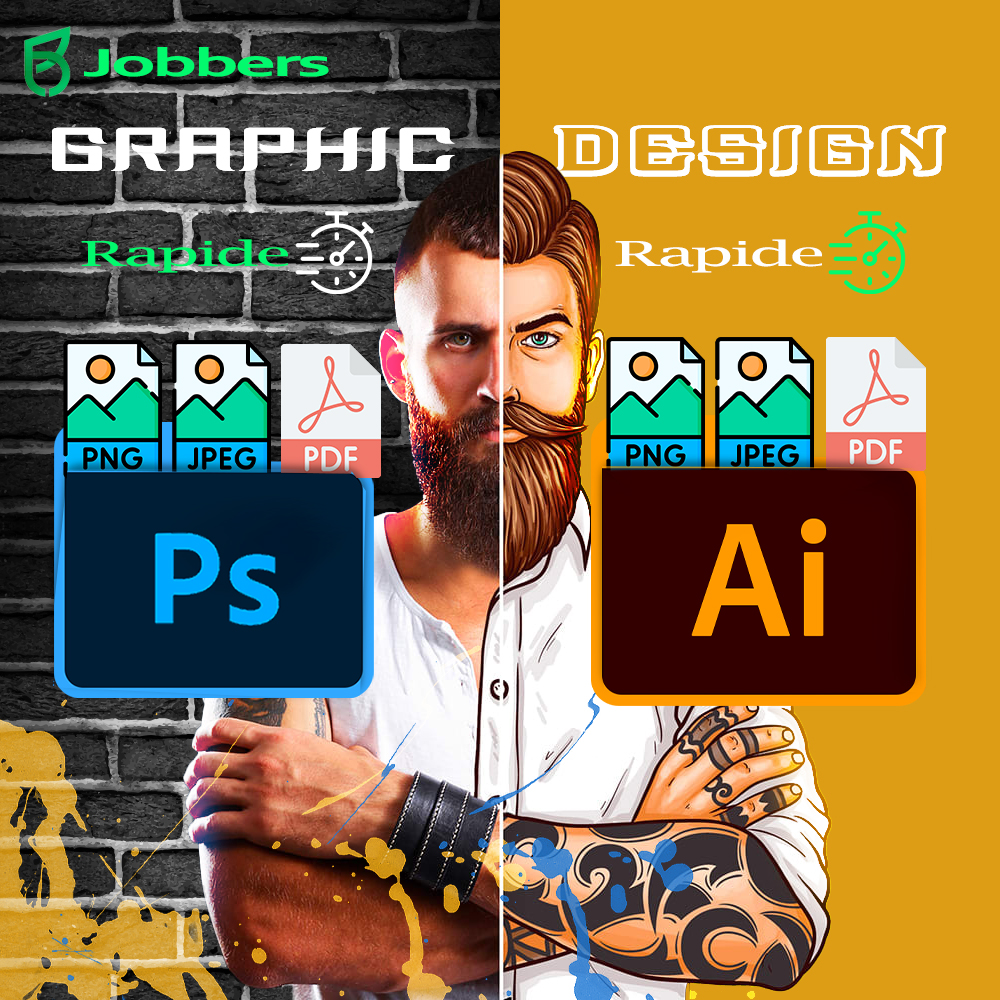 je vais crée des publications créative sur les réseaux sociaux, logo, identité visuel, bannière, affiche.... - portfolio - 0