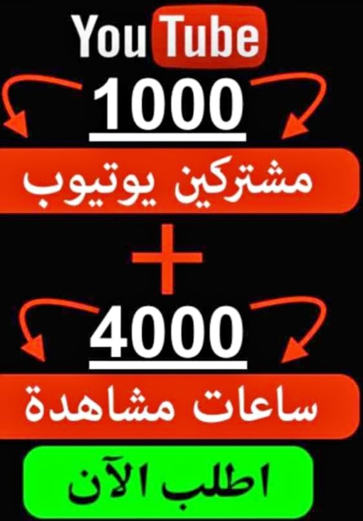 سأقوم بإضافة مشتركين حقيقيين لقناتك - portfolio - 1