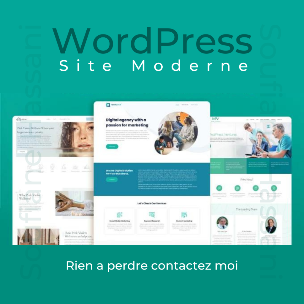 Création de votre site web sur wordpress - portfolio - 0