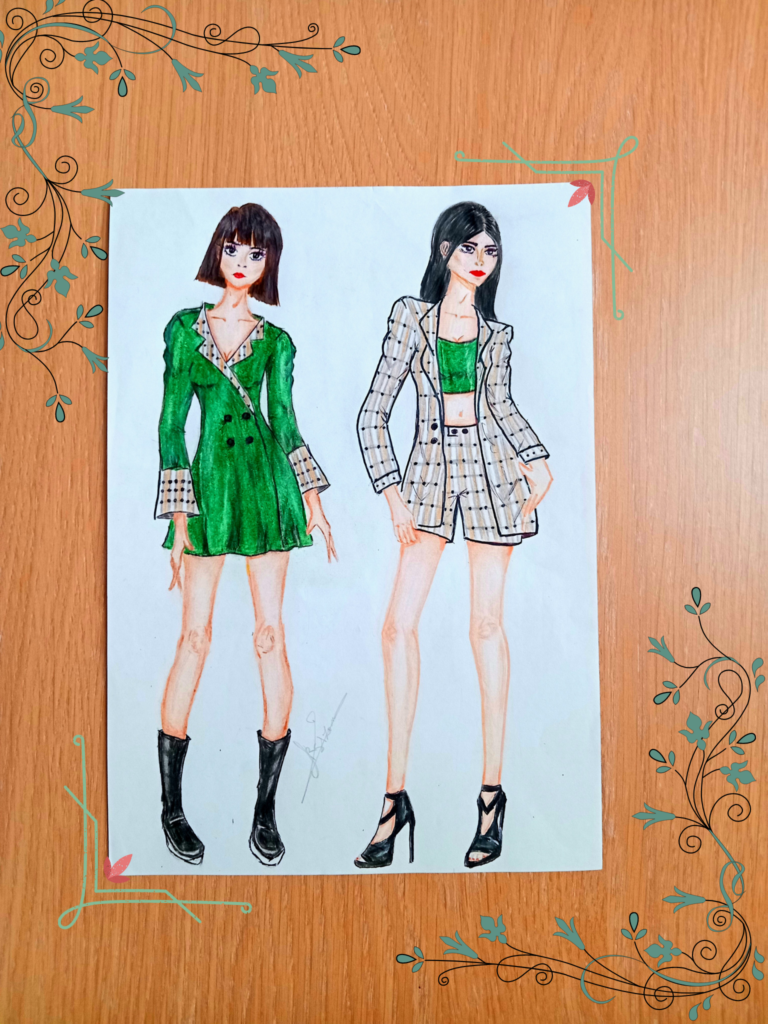 Je vais dessiner des illustrations de mode ou dessiner et concevoir des collections - portfolio - 0