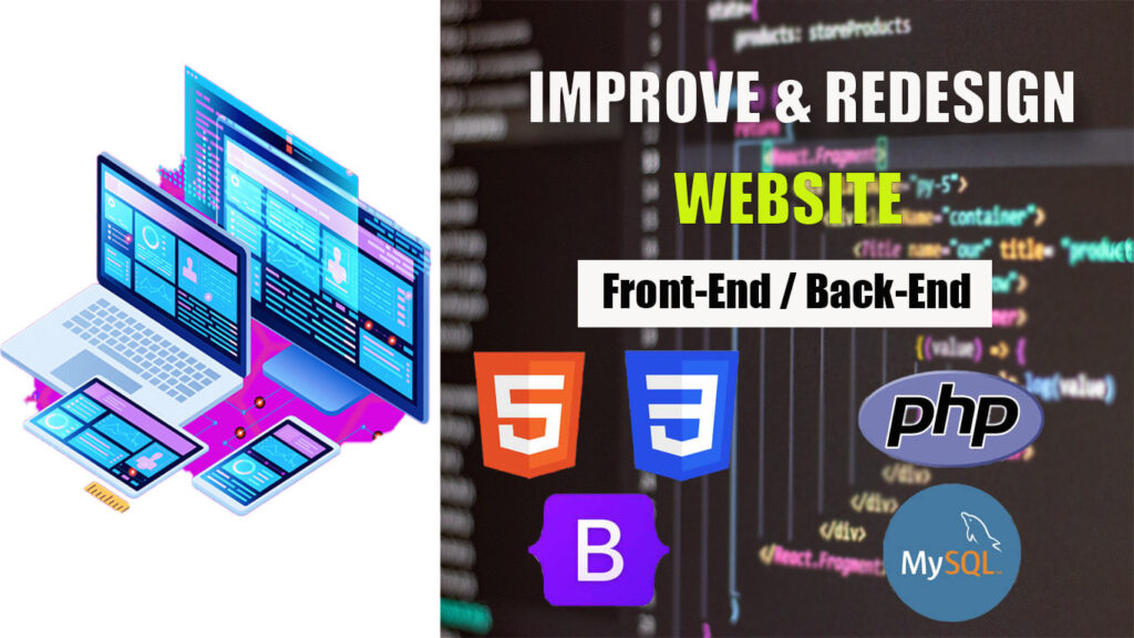 Je vais créer votre site web professionnel réactif compatible (desktop/tablet/mobile) - portfolio - 0