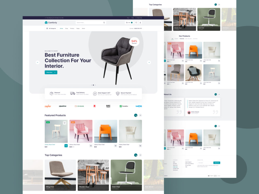 Freelance Création d'Interfaces Web et Mobile - portfolio - 2