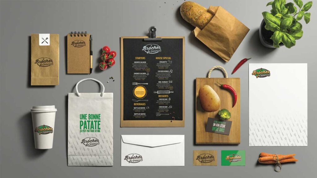 Création de brand charte graphic - portfolio - 2