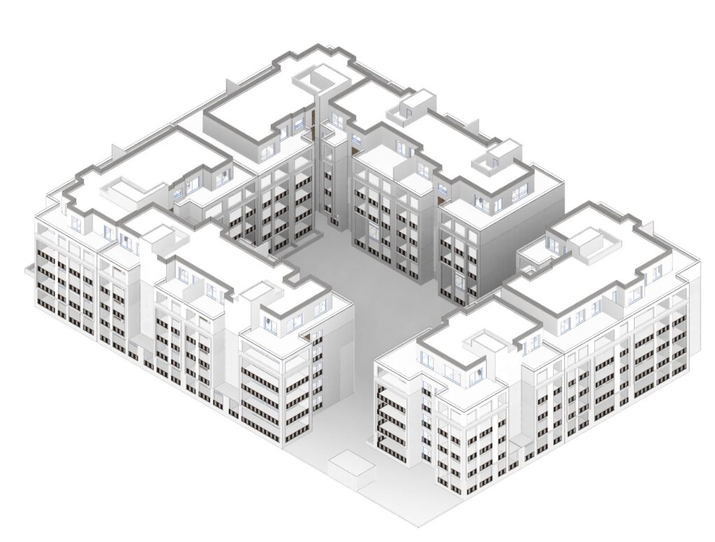 Modélisation 3D Revit - portfolio - 1