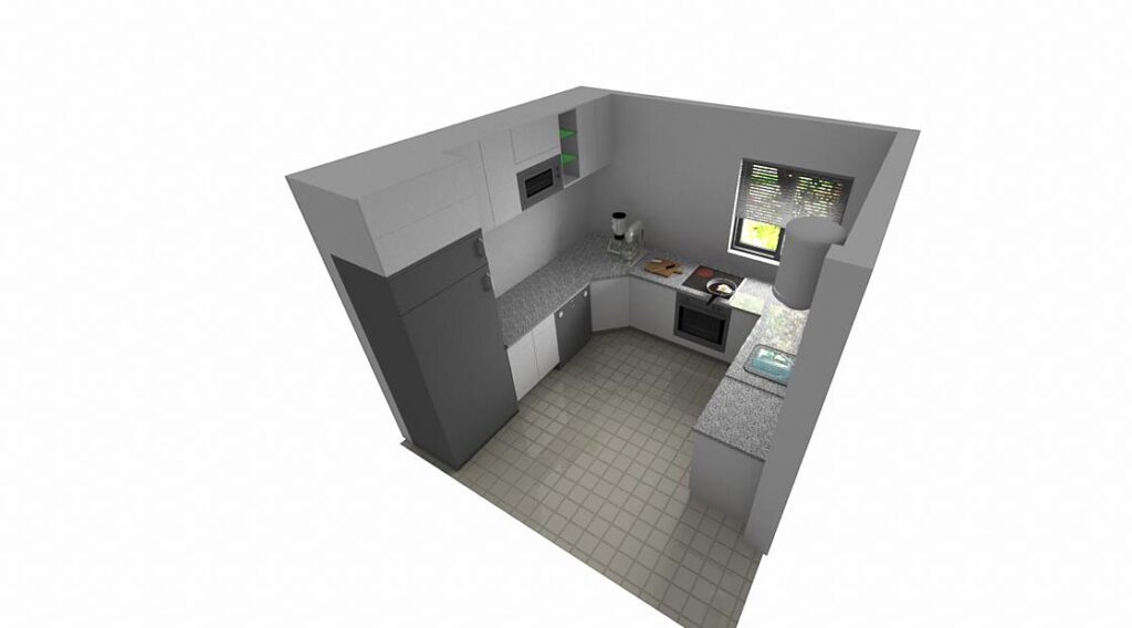 Réalisation d'un plan d'architecture 2D - portfolio - 0