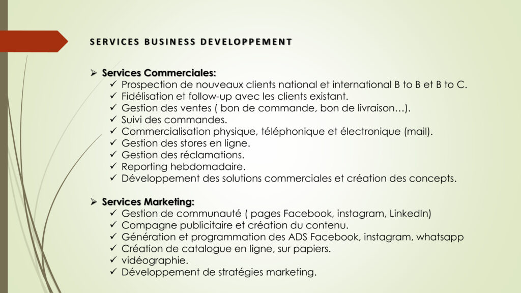 Encubation et conseil de gestion