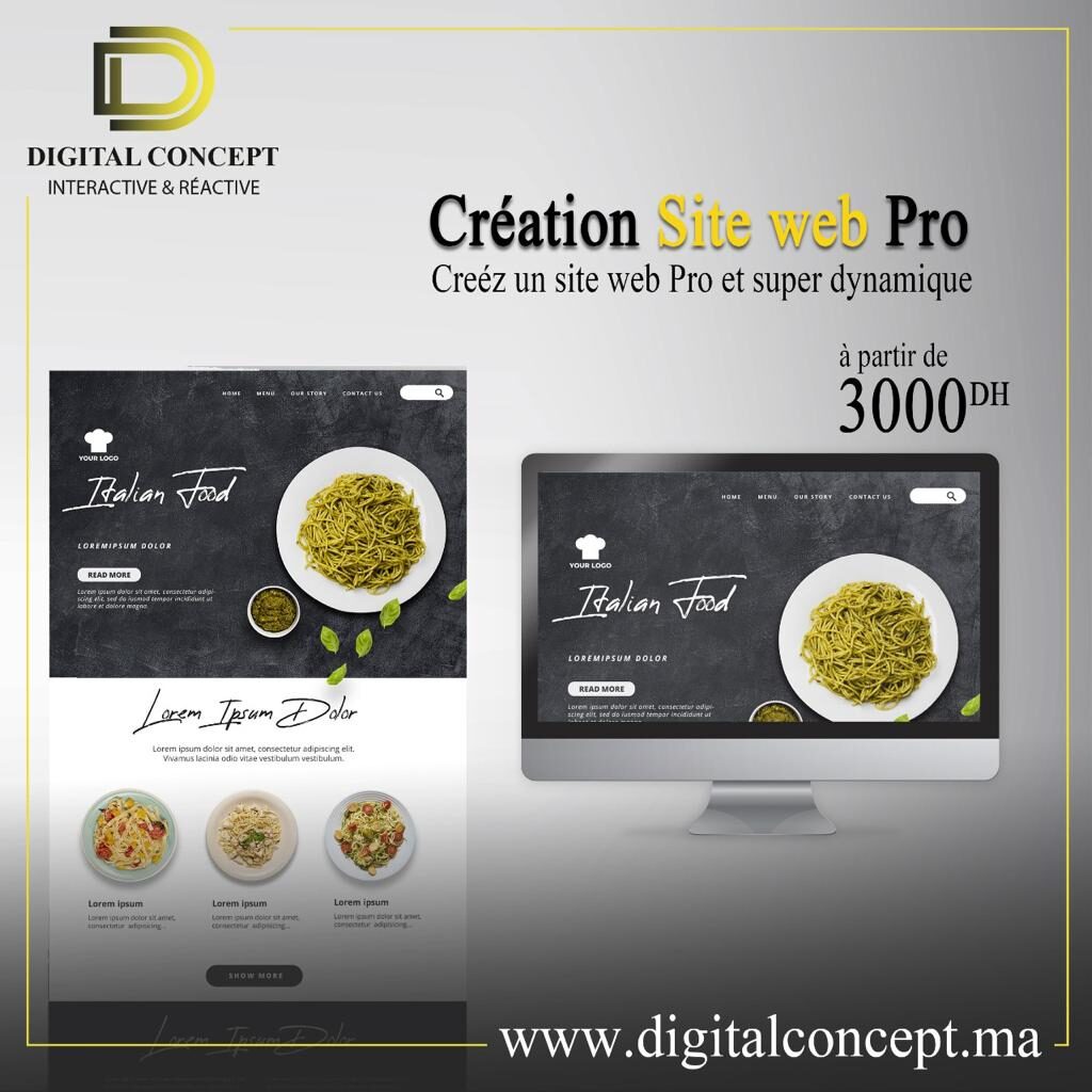 je vais créer votre site web en 20 jour - portfolio - 0