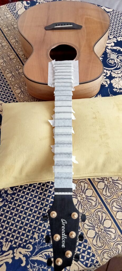 Reglage et reparations des guitares acoustiques et electriques - portfolio - 1