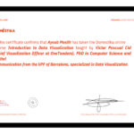 Certificat Introduction to Data Visualization