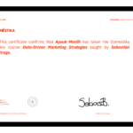 Certificat Data-Driven Marketing Strategies