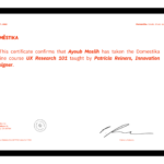 Certificat UX Research 101