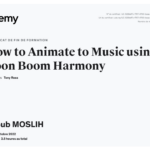 Certificat Animate to Music using Toon BoomHarmony