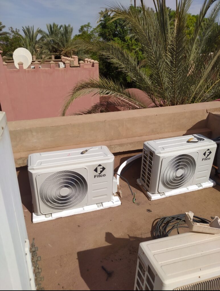installation et entretien climatiseur split mural et gainable تركيب وصيانة مكيف الهواء الحائطي والمخفي