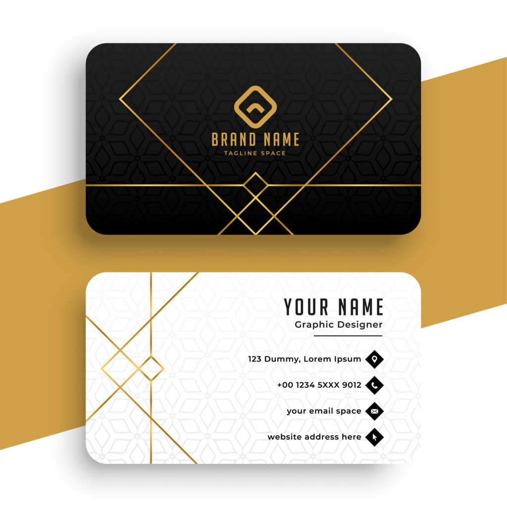 Create a business card - portfolio - 2