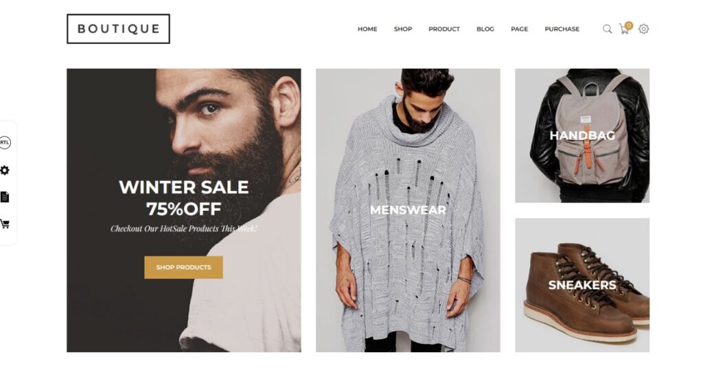 Conception de website E-commerce - portfolio - 0