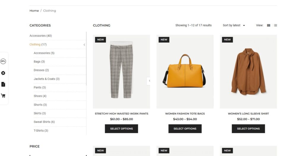 Conception de website E-commerce - portfolio - 2