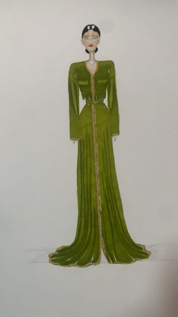 Creation et coupe des tenues traditionnelles marocaine - portfolio - 1