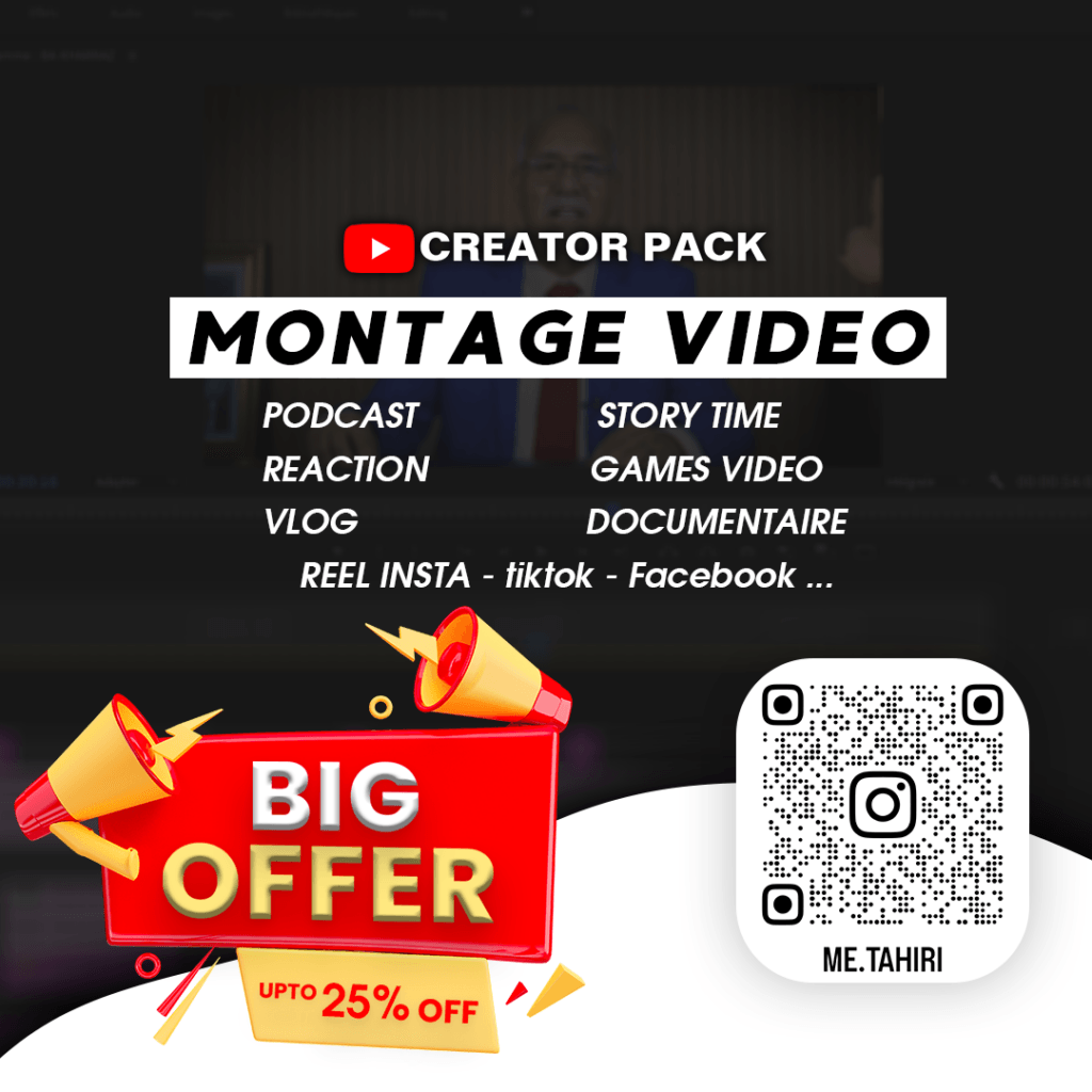 MONTAGE VIDEO YOUTUBE - portfolio - 0