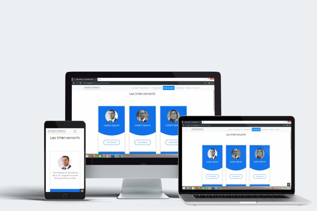 Création de site dynamique avec Symfony - portfolio - 0