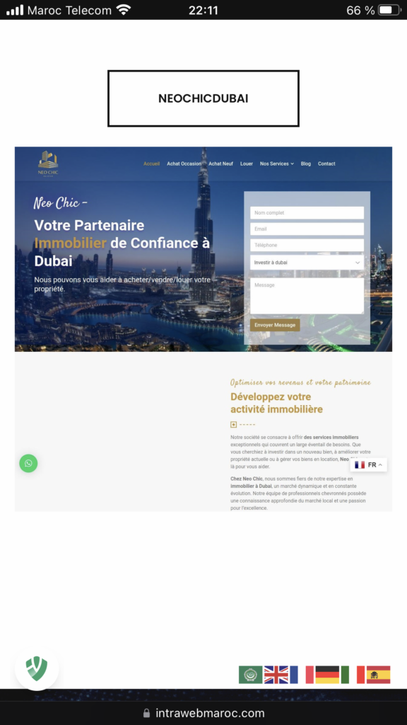 Je vais vous réaliser un site wordpress pro dans 10 jours - portfolio - 0