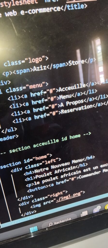Je vais créé un site web comme vous le voulez avec vos propres actions et modifications parce que le site sera codé professionnellement en HTML et CSS - portfolio - 0