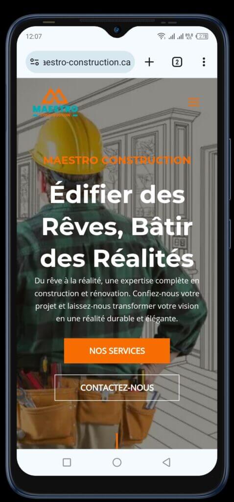 Création site vitrine - portfolio - 1