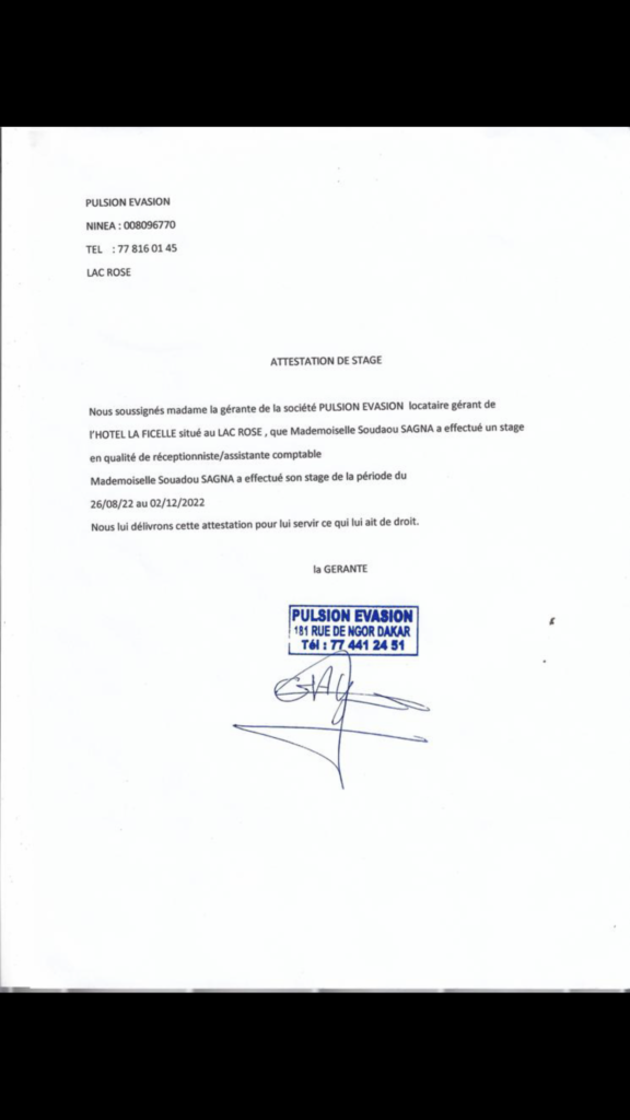 Souadou SAGNA - portfolio - 1