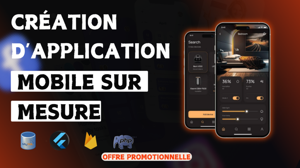 Je vais developper vos application mobile solide sur mesure  - portfolio - 0