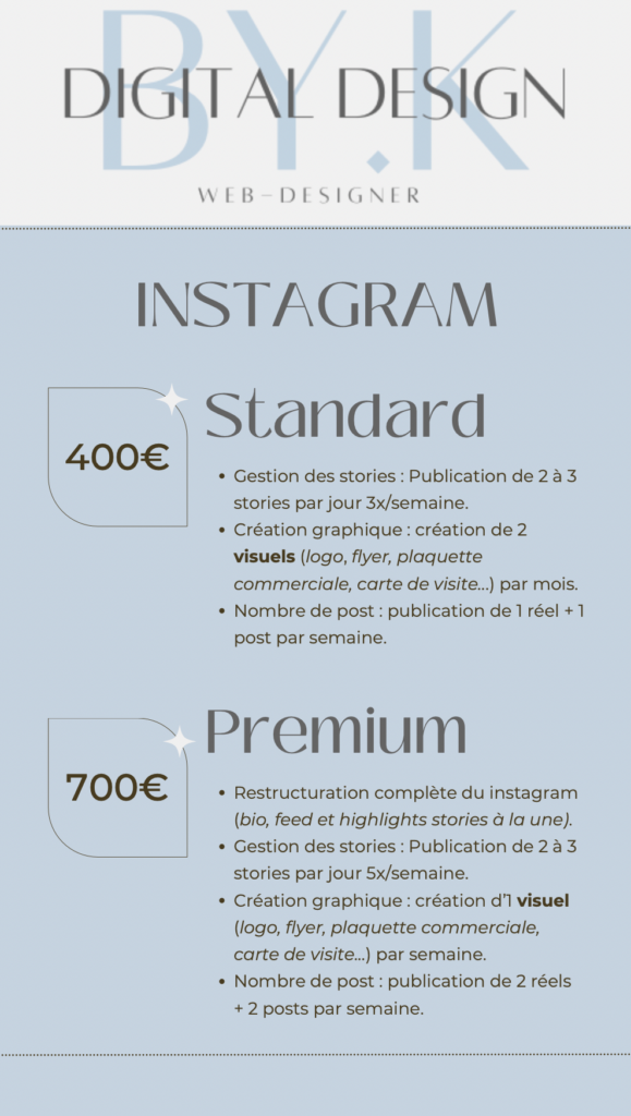 Création et gestion de vos réseaux sociaux mensuellement - portfolio - 0