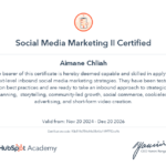 Social Media Marketing Certification II