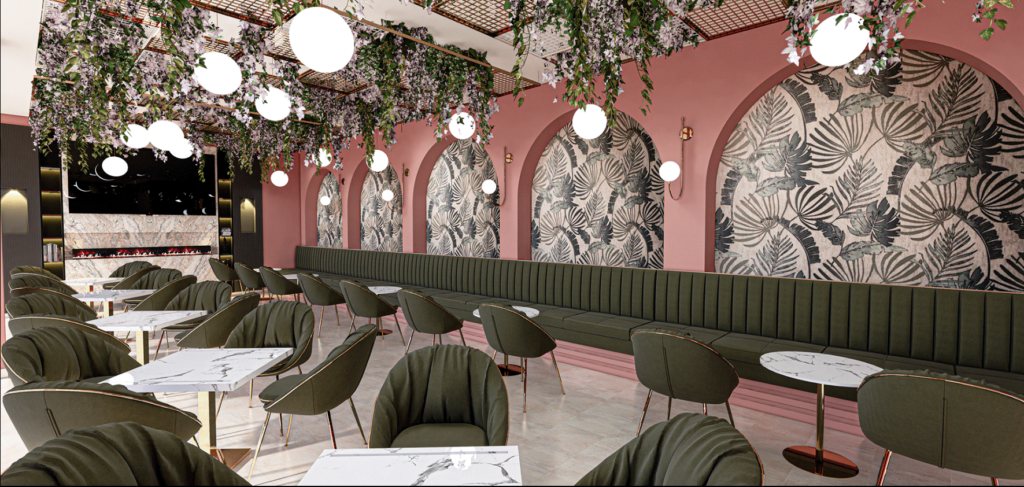 Restaurant 3D Design  - portfolio - 1