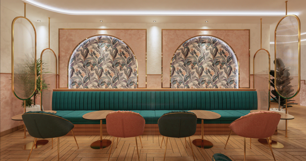 Restaurant 3D Design  - portfolio - 2
