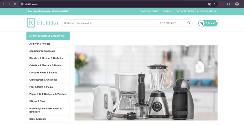Creation e-commerce website wordpress  - portfolio - 2