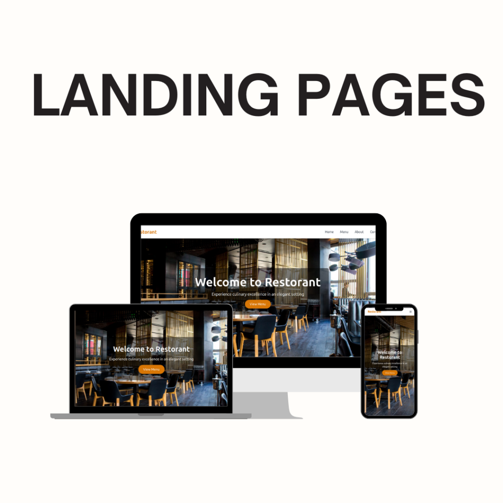 landing page - portfolio - 0