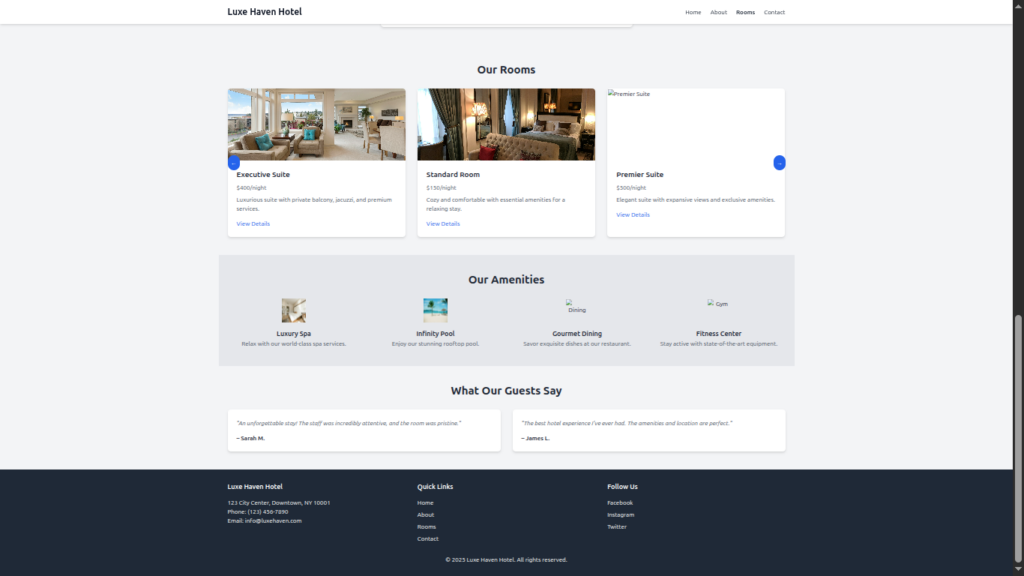 landing page - portfolio - 2