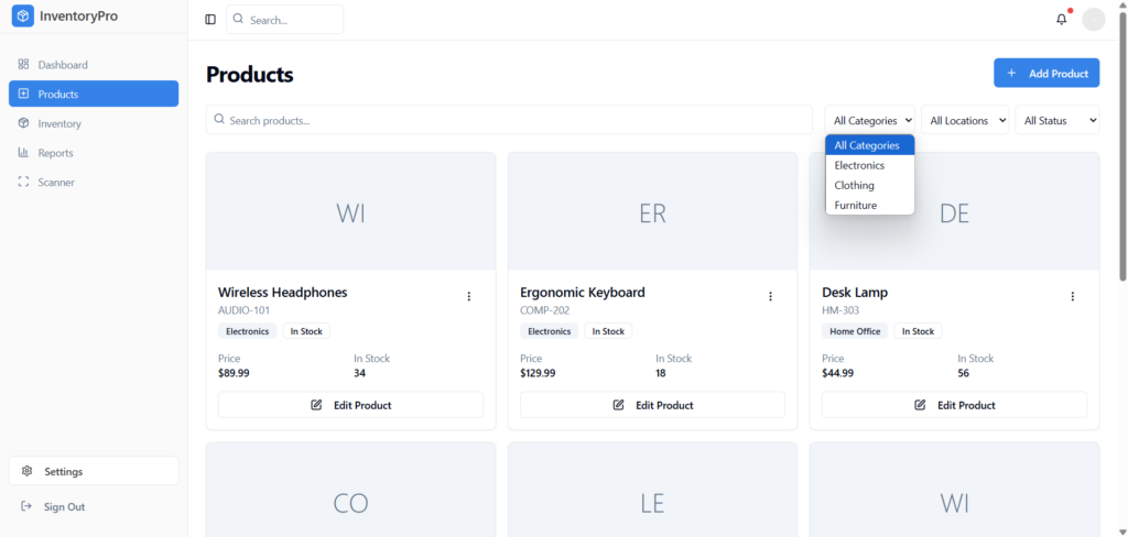 I will develop a professional inventory management application for your business. - portfolio - 1