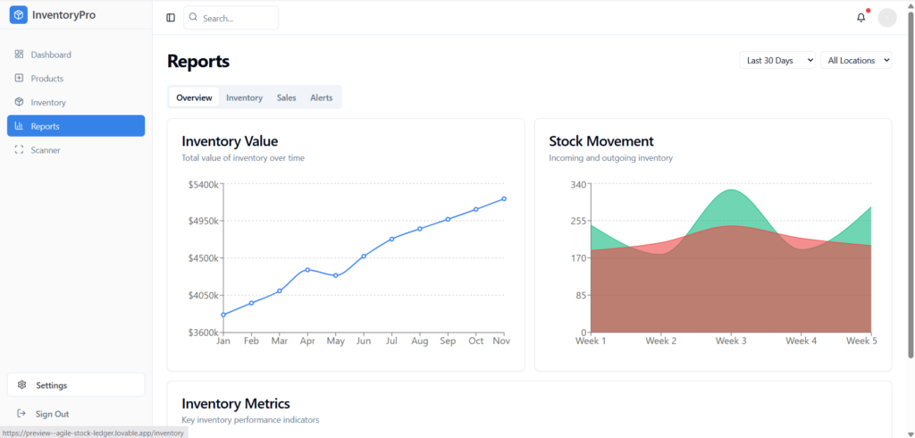 I will develop a professional inventory management application for your business. - portfolio - 2