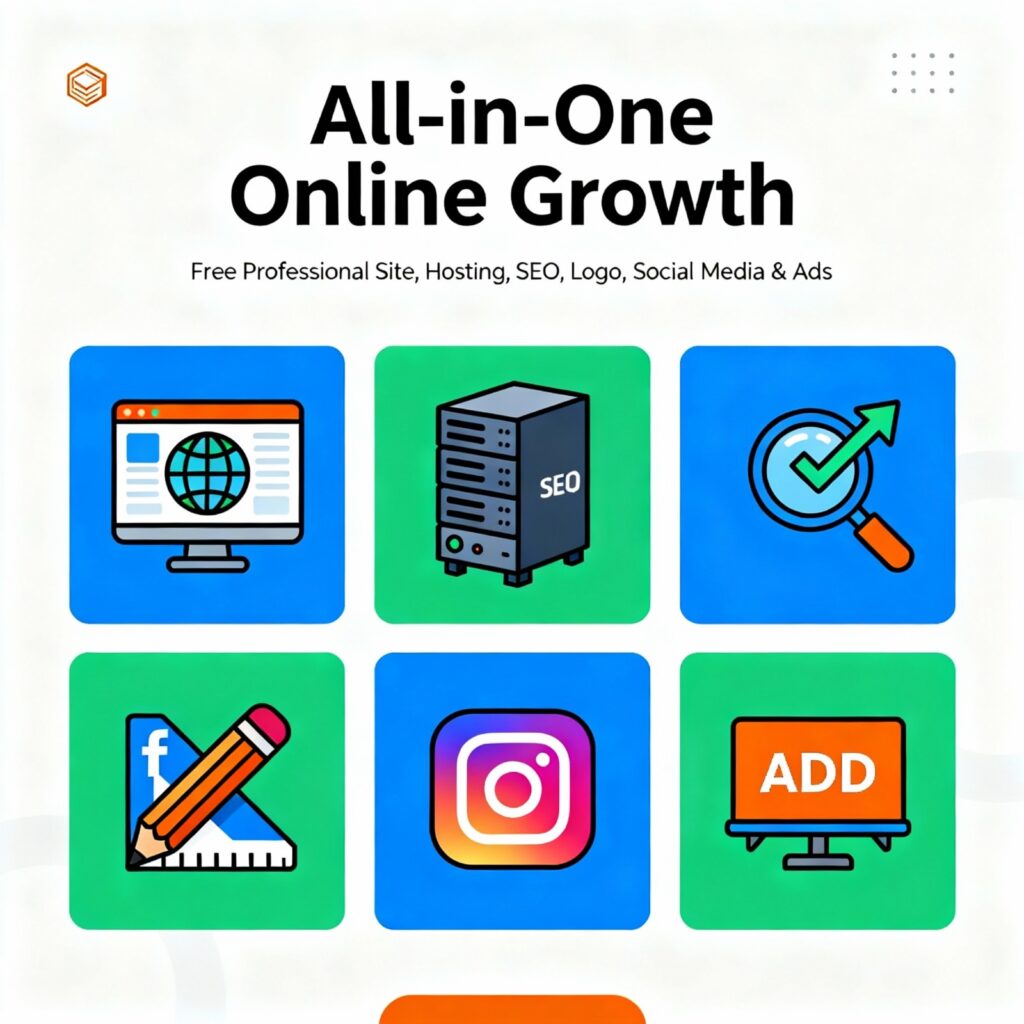 All-in-One Online Growth: Free Professional Site, Hosting, SEO, Logo, Facebook/Instagram & Ads - portfolio - 2